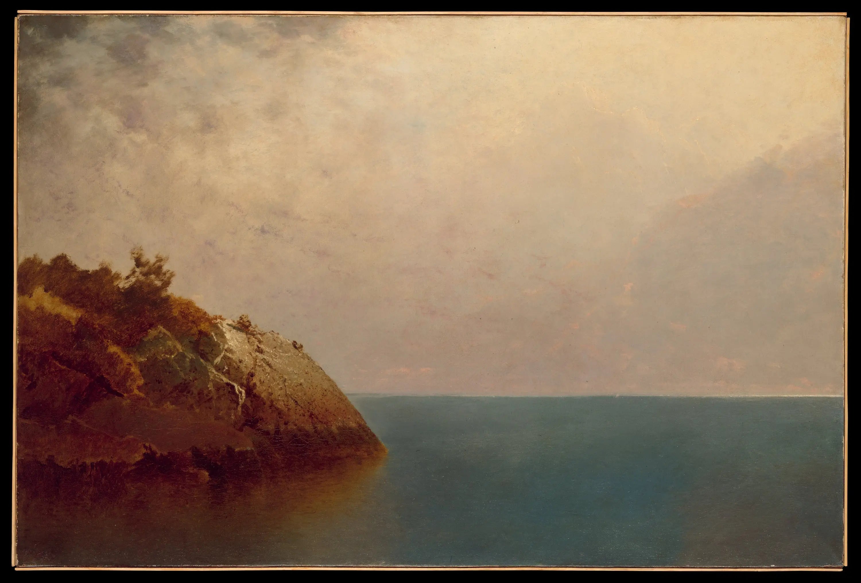 Un ciel brumeux - John Frederick Kensett - Alpha Reproduction