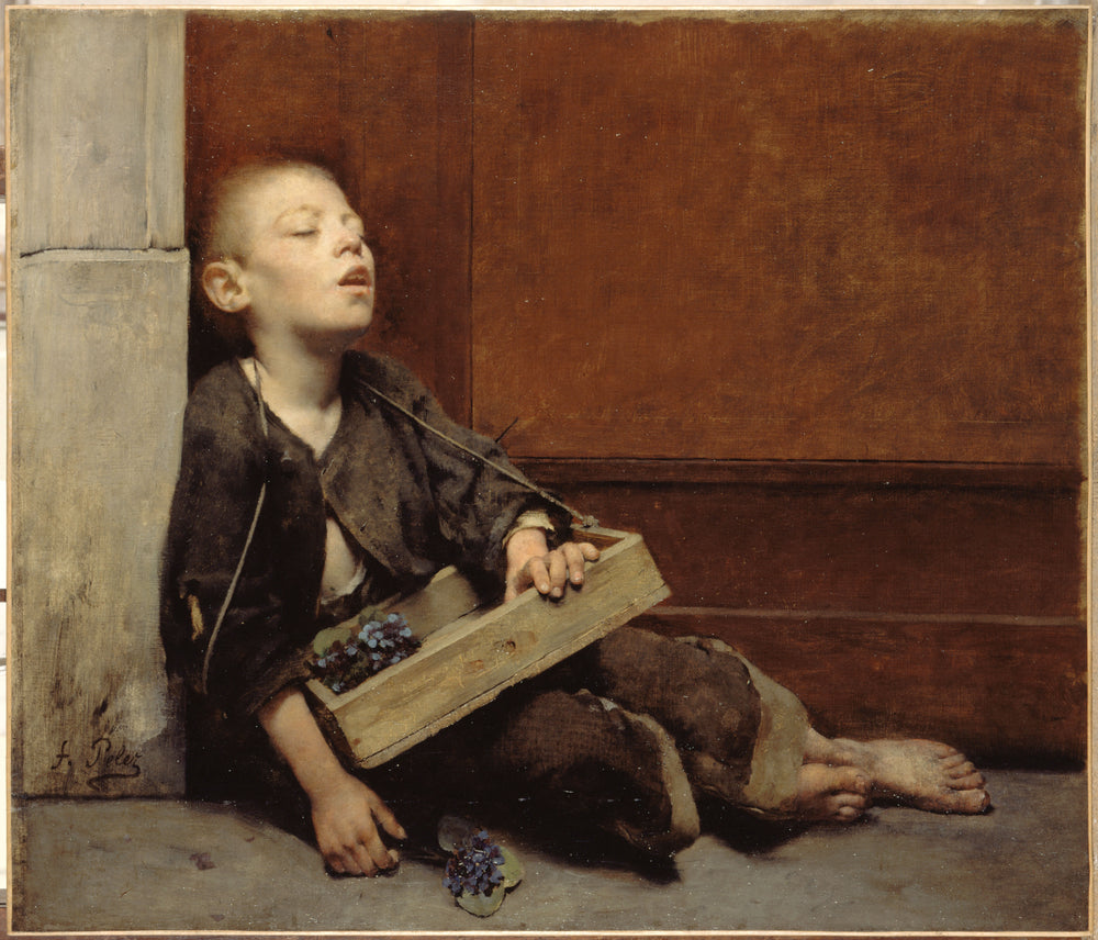 Un martyr. Le Marchand de violettes - Fernand Pelez