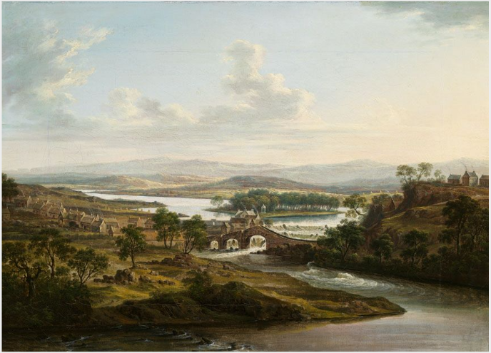 Vue de Belleek, comté de Fermanagh, Thomas Roberts, 1770