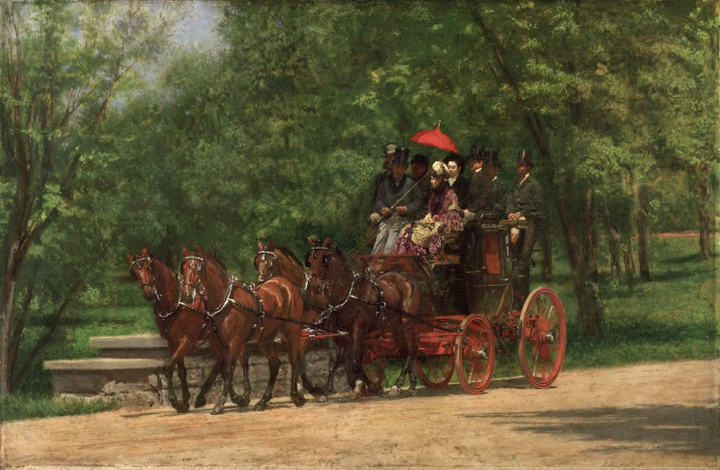 Fairman Rogers Dört Çeker - Thomas Eakins