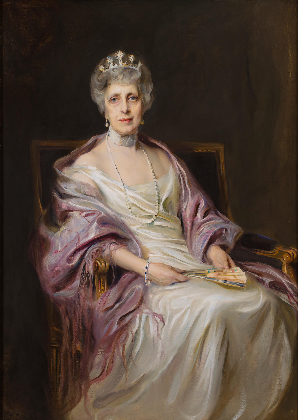 Portrait de Mme Robert Livingston Fryer, née Mlle Melissa Dodge Pratt - Philip de László
