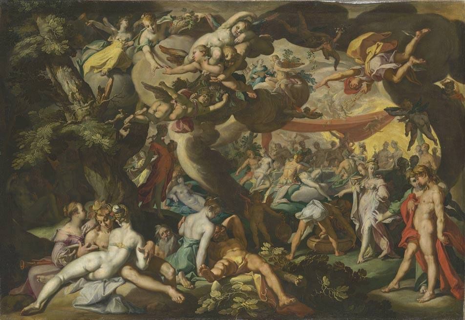 Les noces de Pélée et Thétis - Abraham Bloemaert