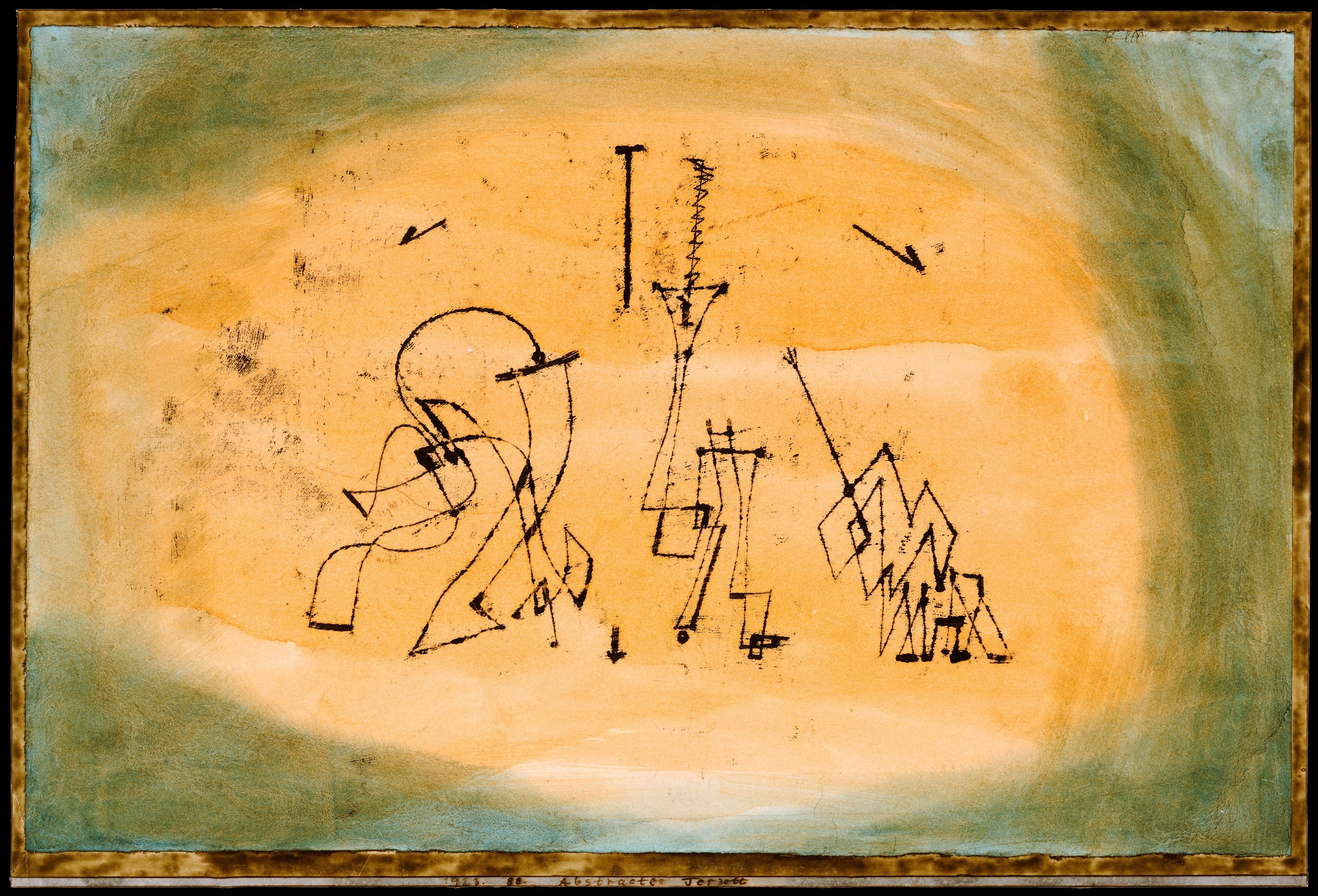 Soyut Üçlü - Paul Klee