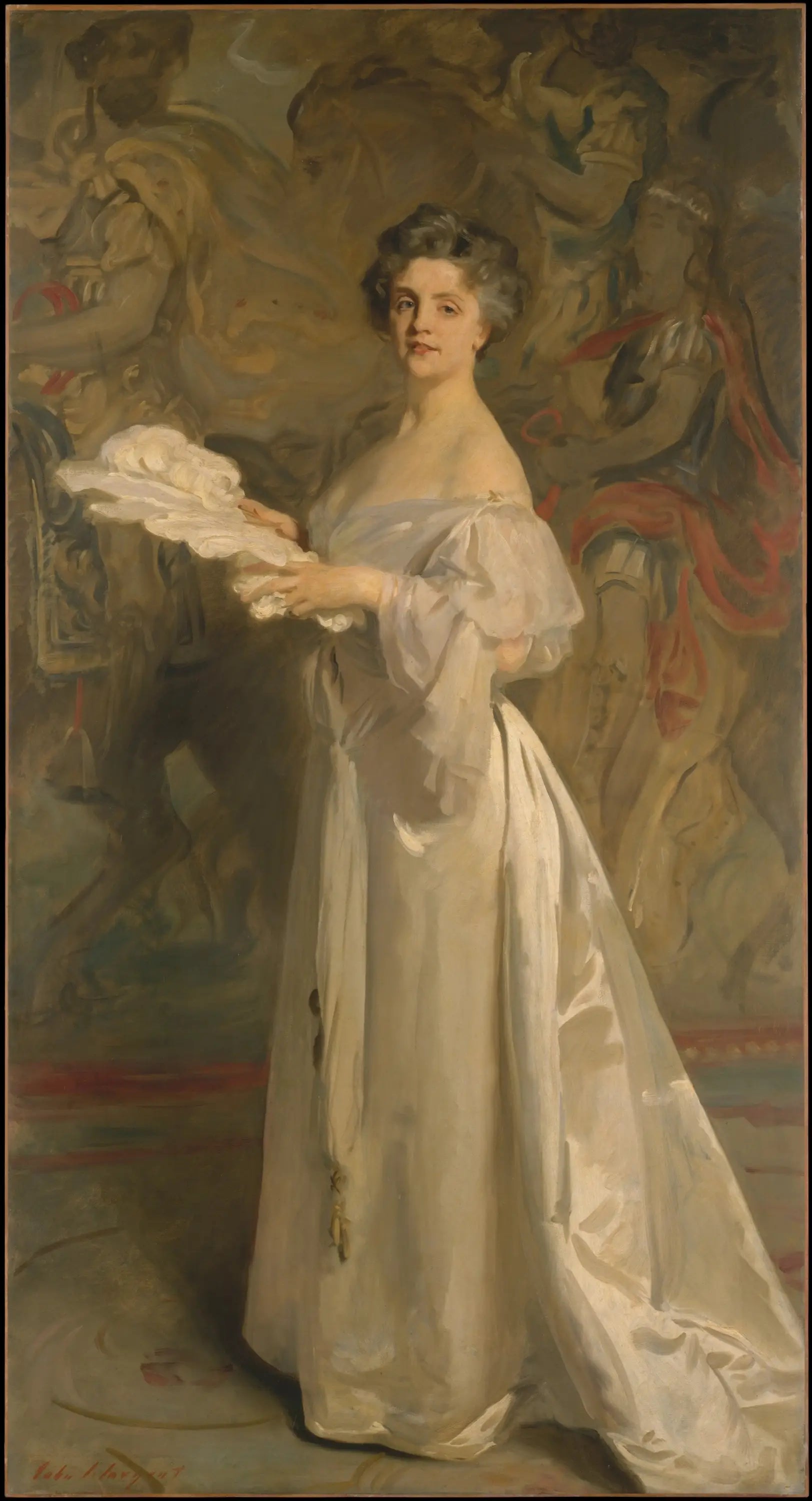 Reproduction du tableau « Ada Rehan - John Singer Sargent » par Alpha Reproduction en peinture à l’huile