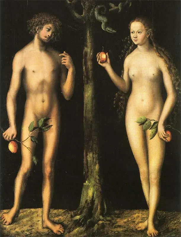 Adam ve Havva - Lucas Cranach the Elder