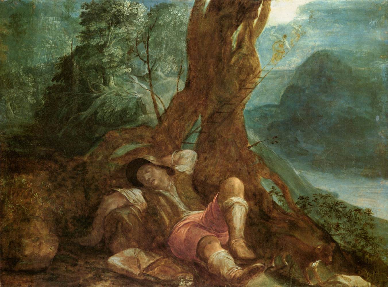 Le rêve de Jacob - Adam Elsheimer