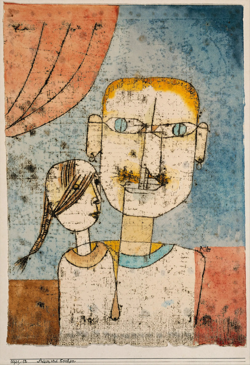 Adem ve Küçük Havva - Paul Klee