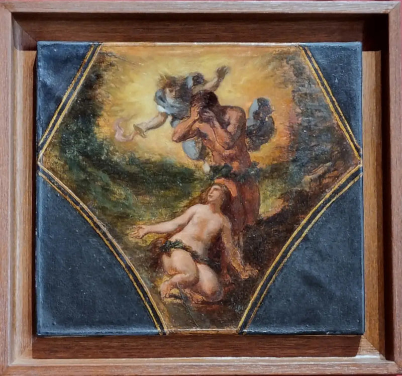 Adem ve Havva - Eugène Delacroix