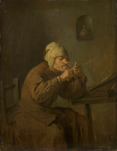 Le Tailleur de plumes - Adriaen Brouwer