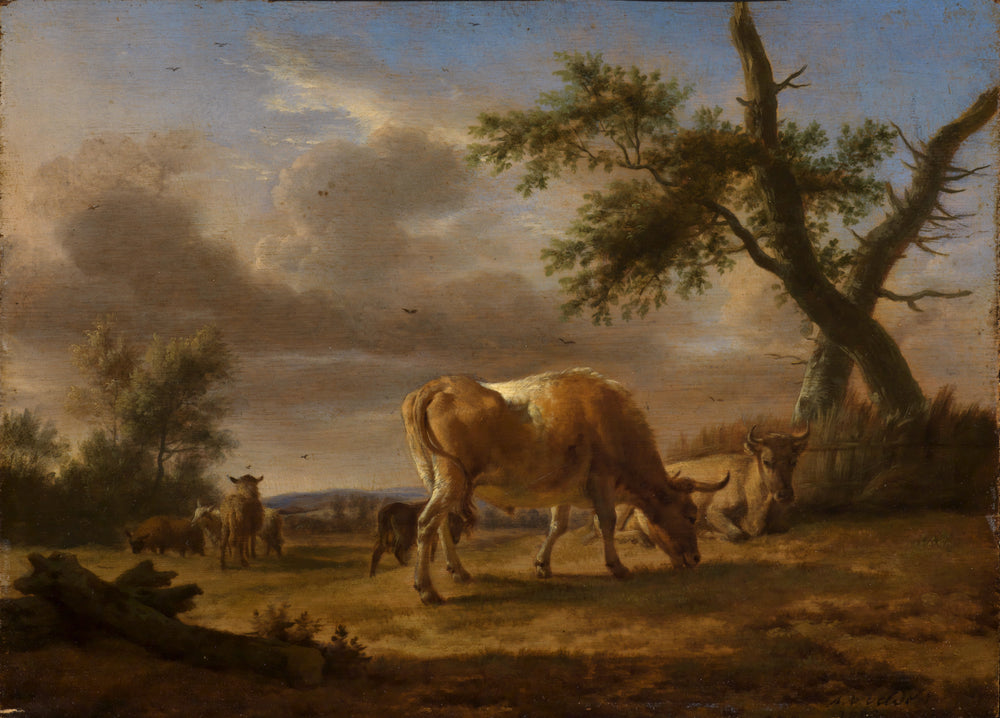 Bétail au pâturage - Adriaen van de Velde