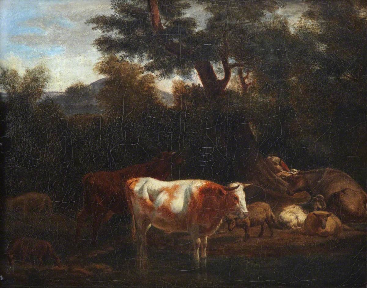 Éleveur de bétail - Adriaen van de Velde