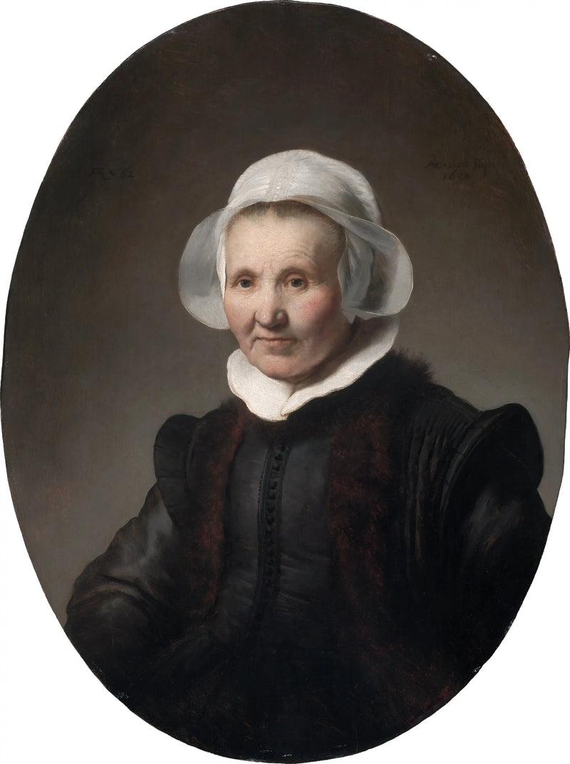 62 yaşında bir kadının portresi, belki Aeltje Pietersdr Uylenburgh - Rembrandt