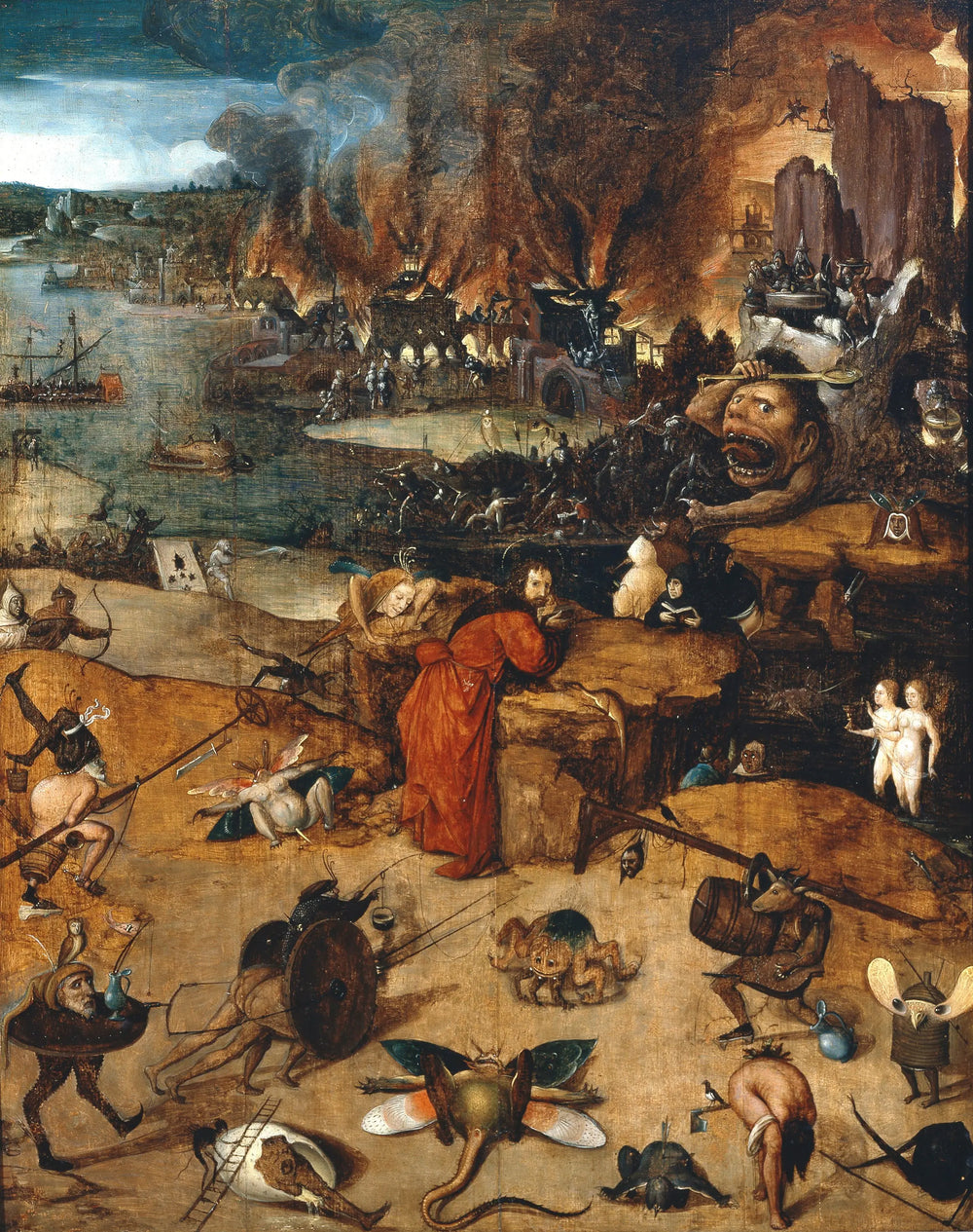 La Tentation de saint Antoine - Hieronymus Bosch - Alpha Reproduction