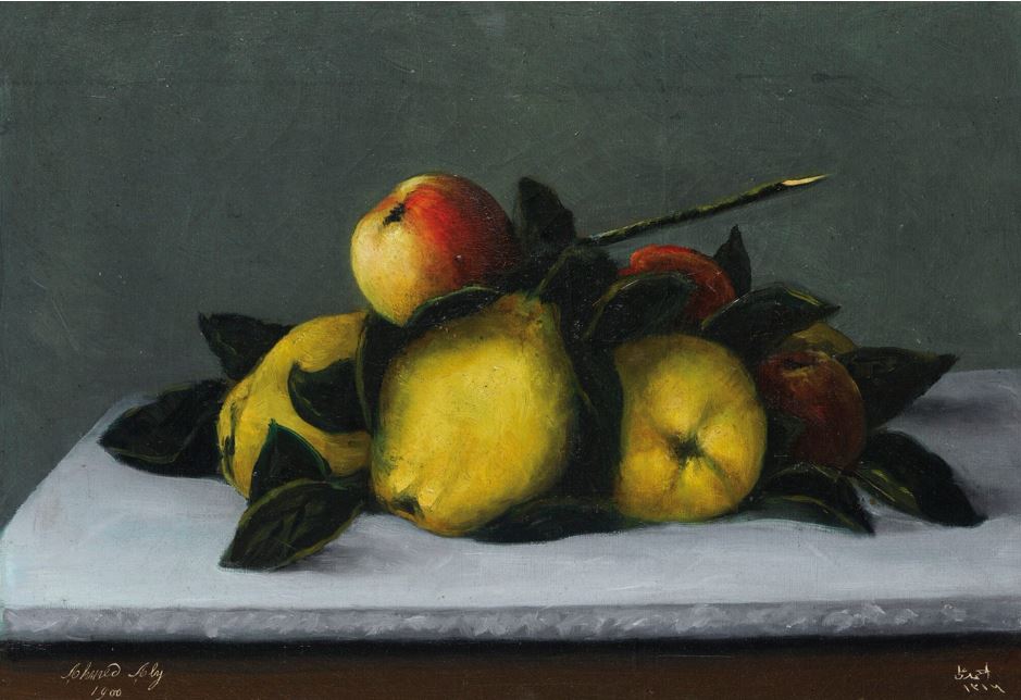Nature morte aux fruits — Şeker Ahmed Paşa, vers 1900, huile sur toile