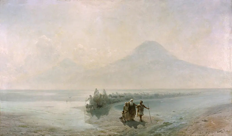 Nuh'un Ararat Dağı'ndan İnişi - Ivan Aïvazovski