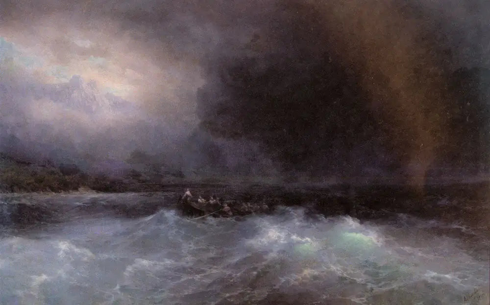 Les survivants - Ivan Aïvazovski - Alpha Reproduction