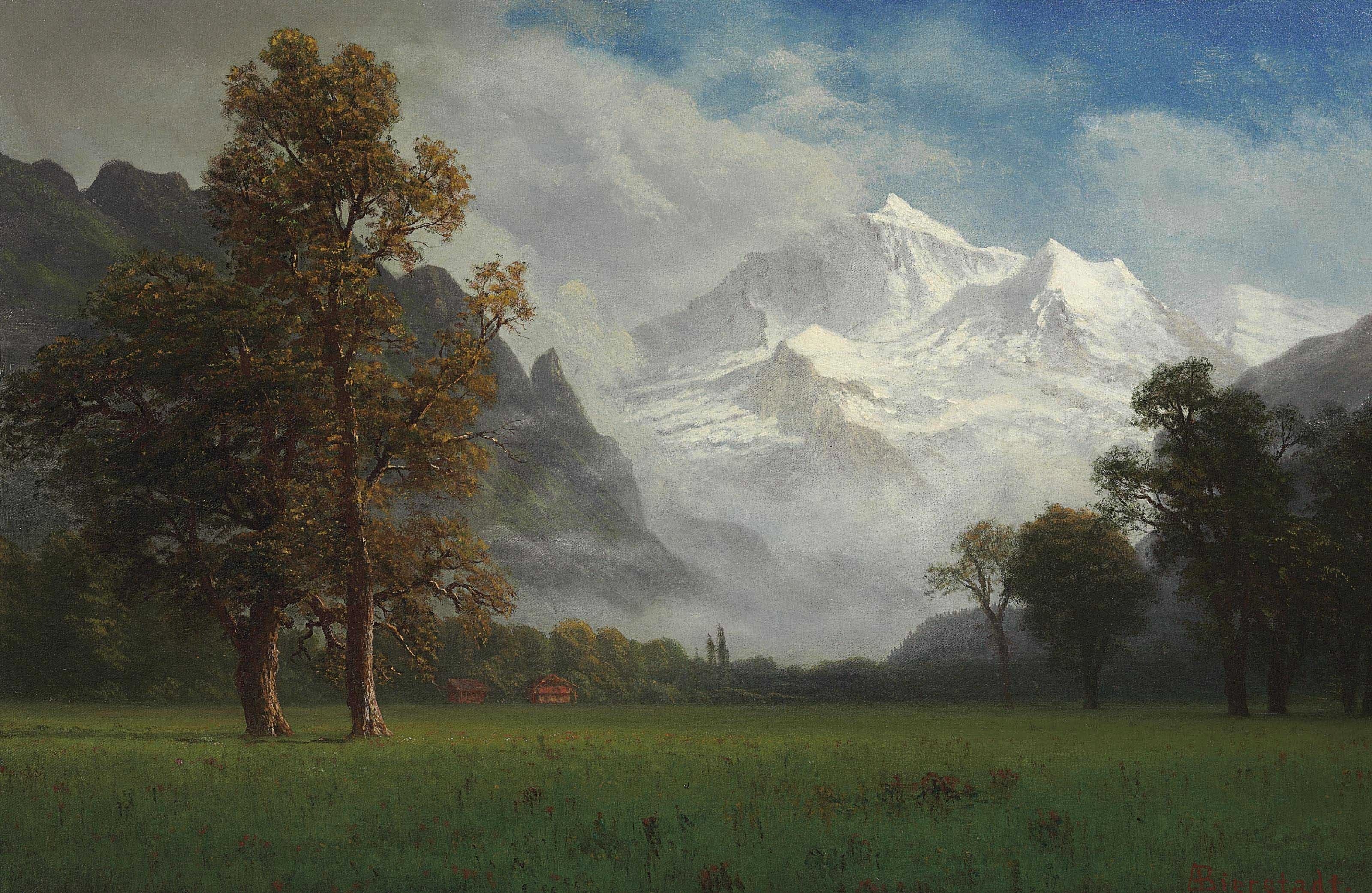 Jungfrau - Albert Bierstadt
