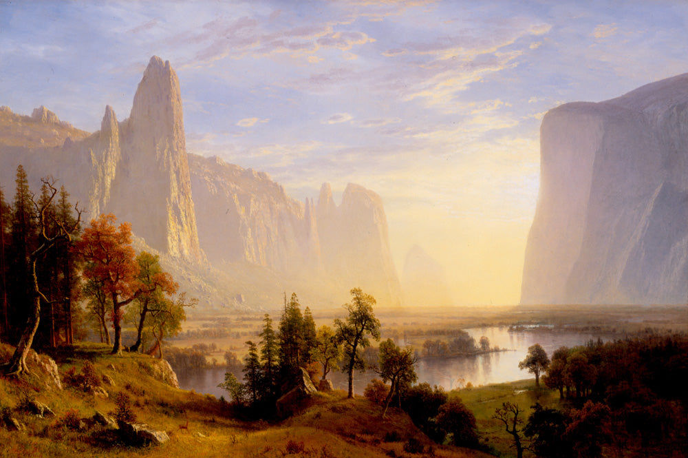 Vallée de Yosemite - Albert Bierstadt