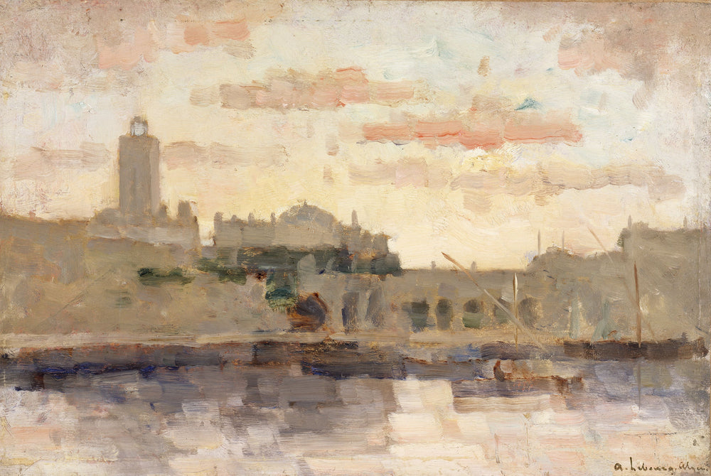 Vue d'Alger - Albert Lebourg