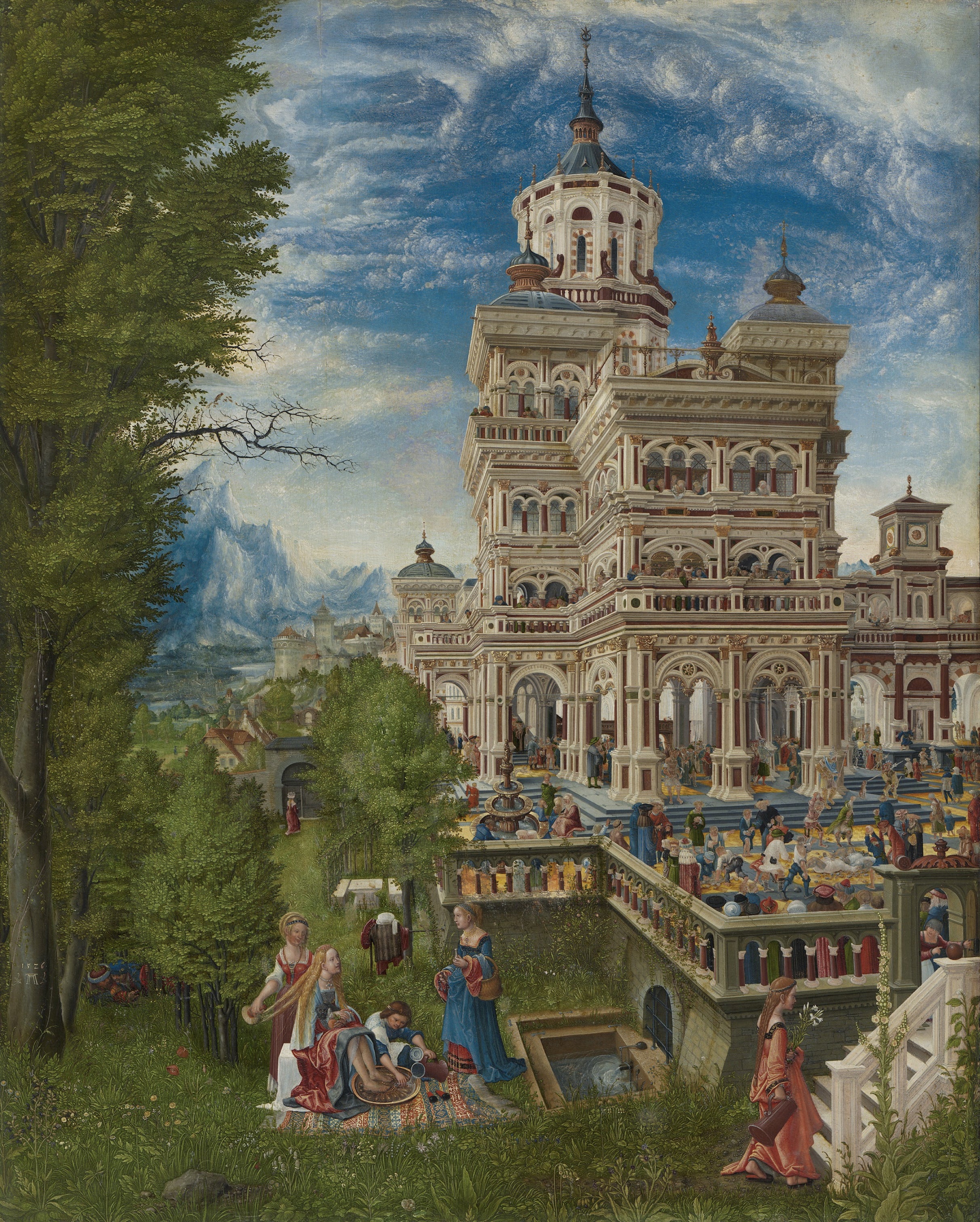 Suzanne au bain - Albrecht Altdorfer