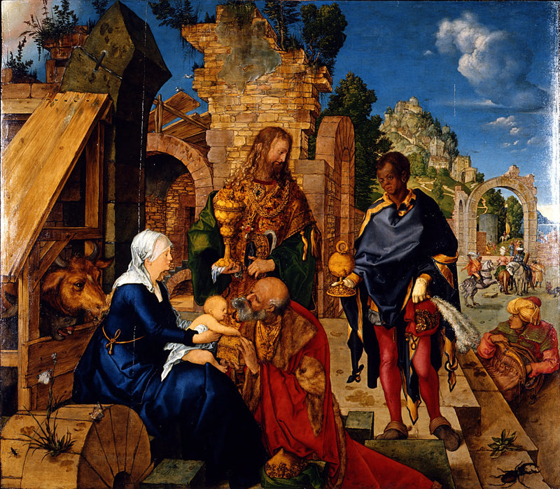Magi'ye Tapınma - Albrecht Dürer