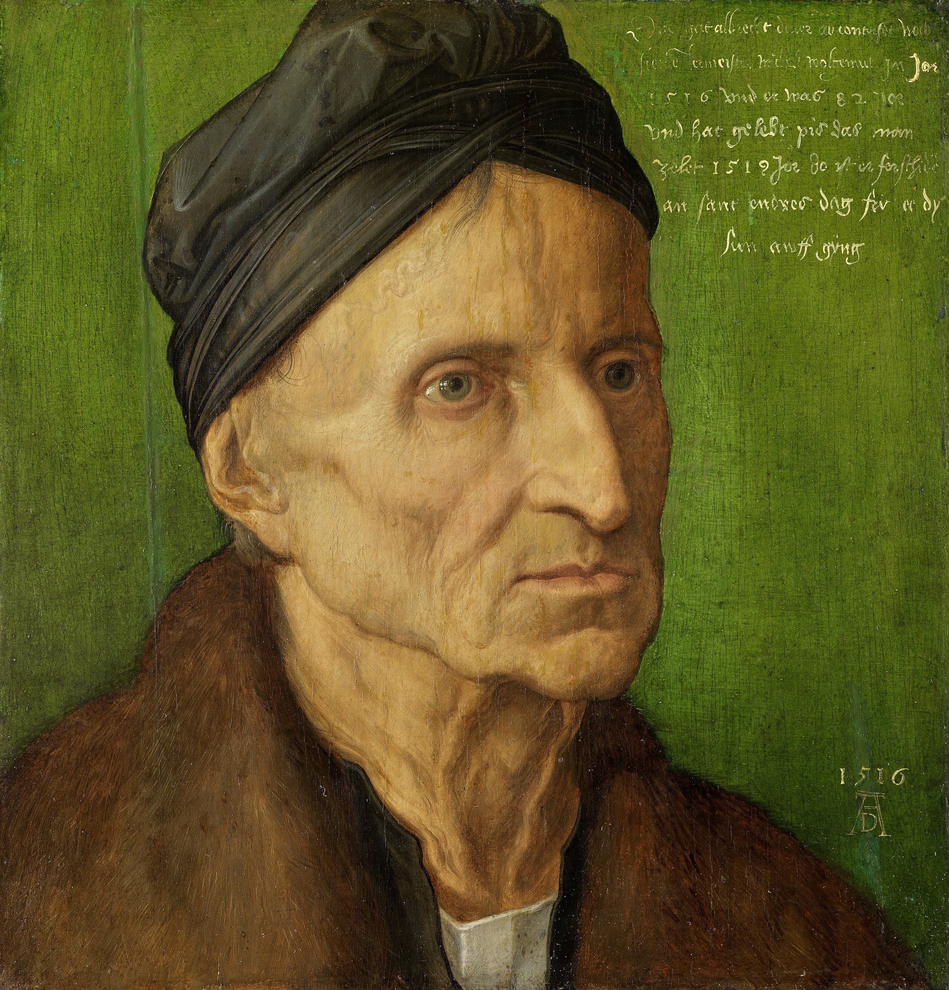 Portrait de Michael Wolgemut - Albrecht Dürer