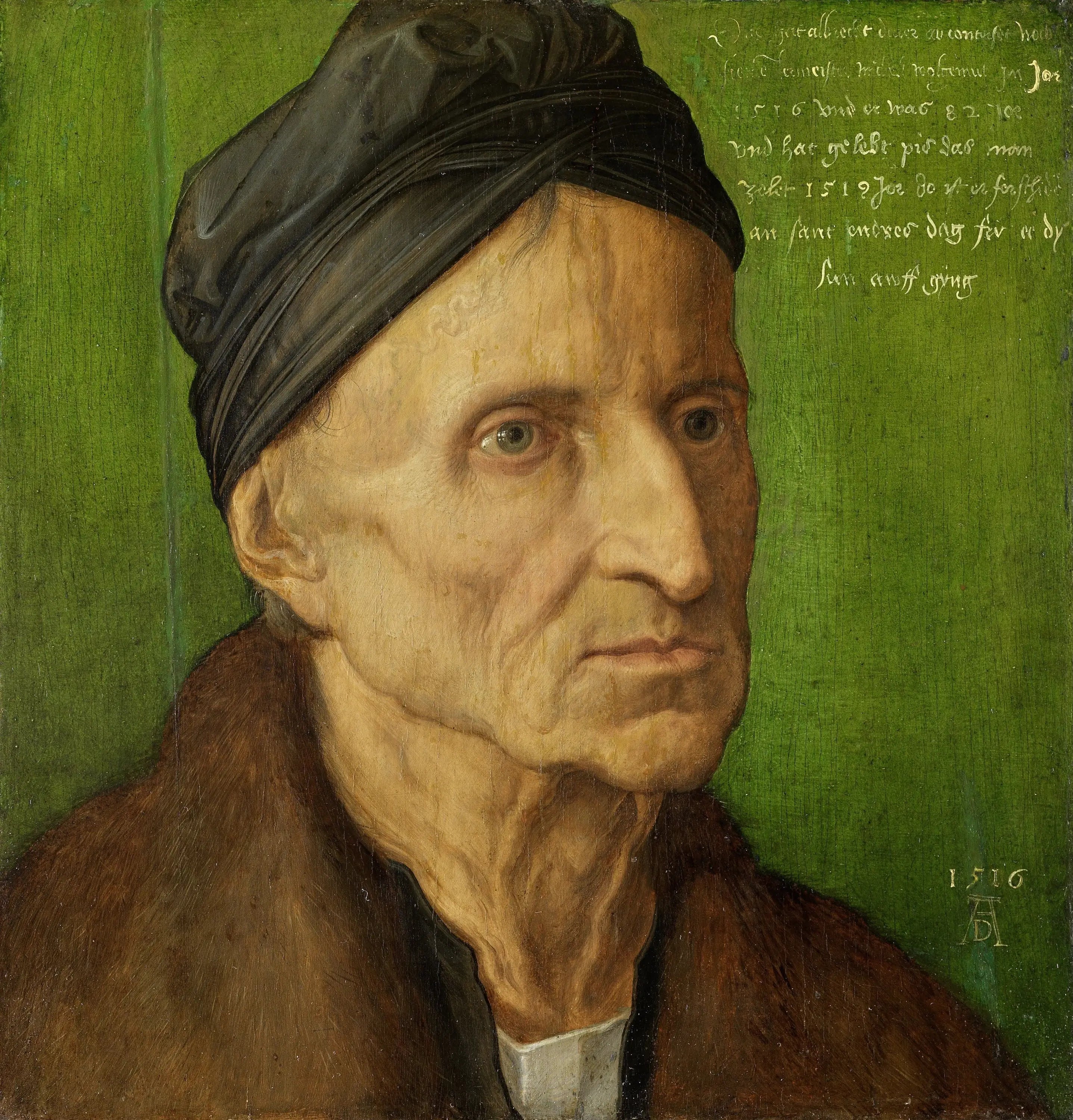 Portrait de Michael Wolgemut - Albrecht Dürer - Alpha Reproduction