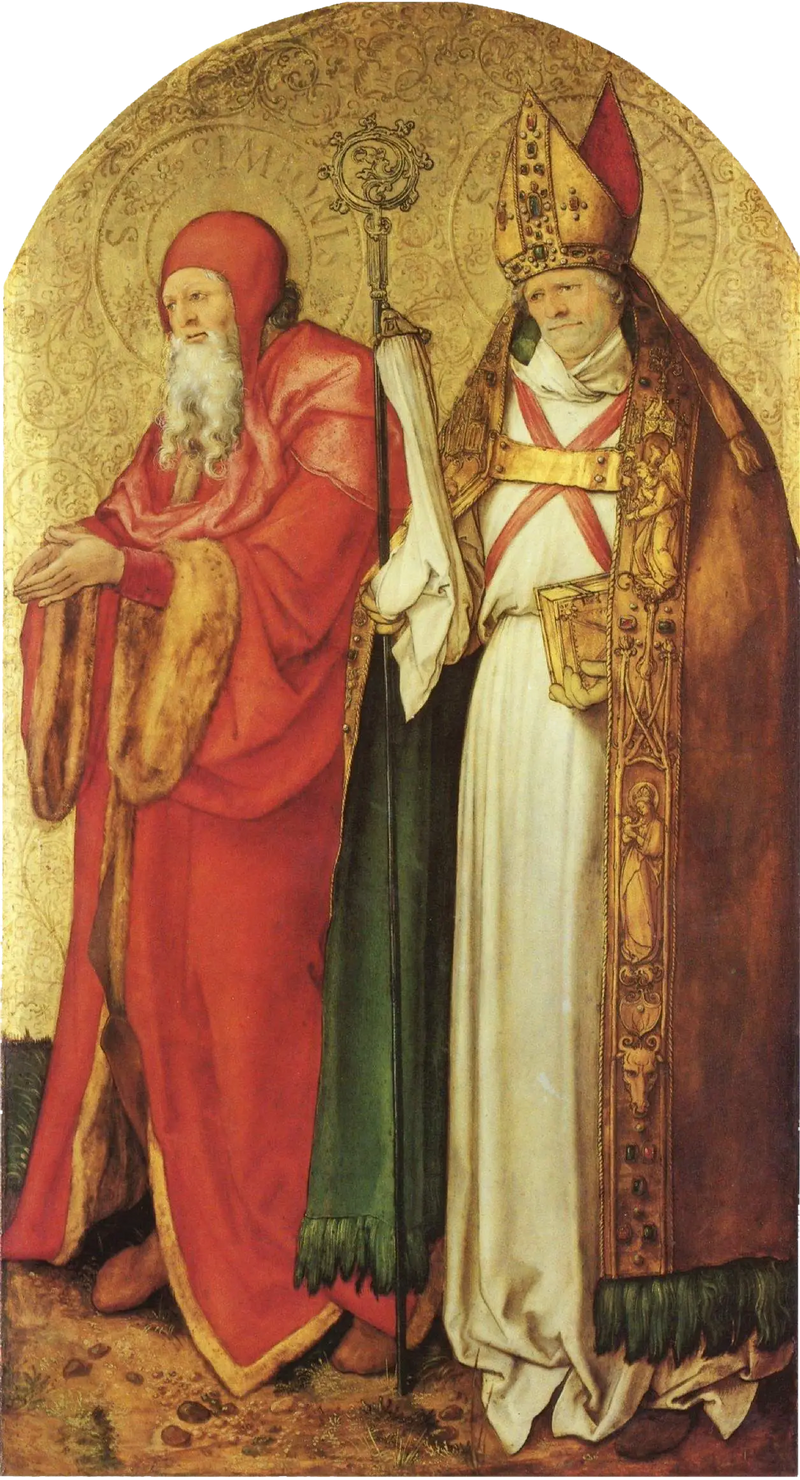 Jabach Sunak: Aziz Simeon ve Lazar - Albrecht Dürer