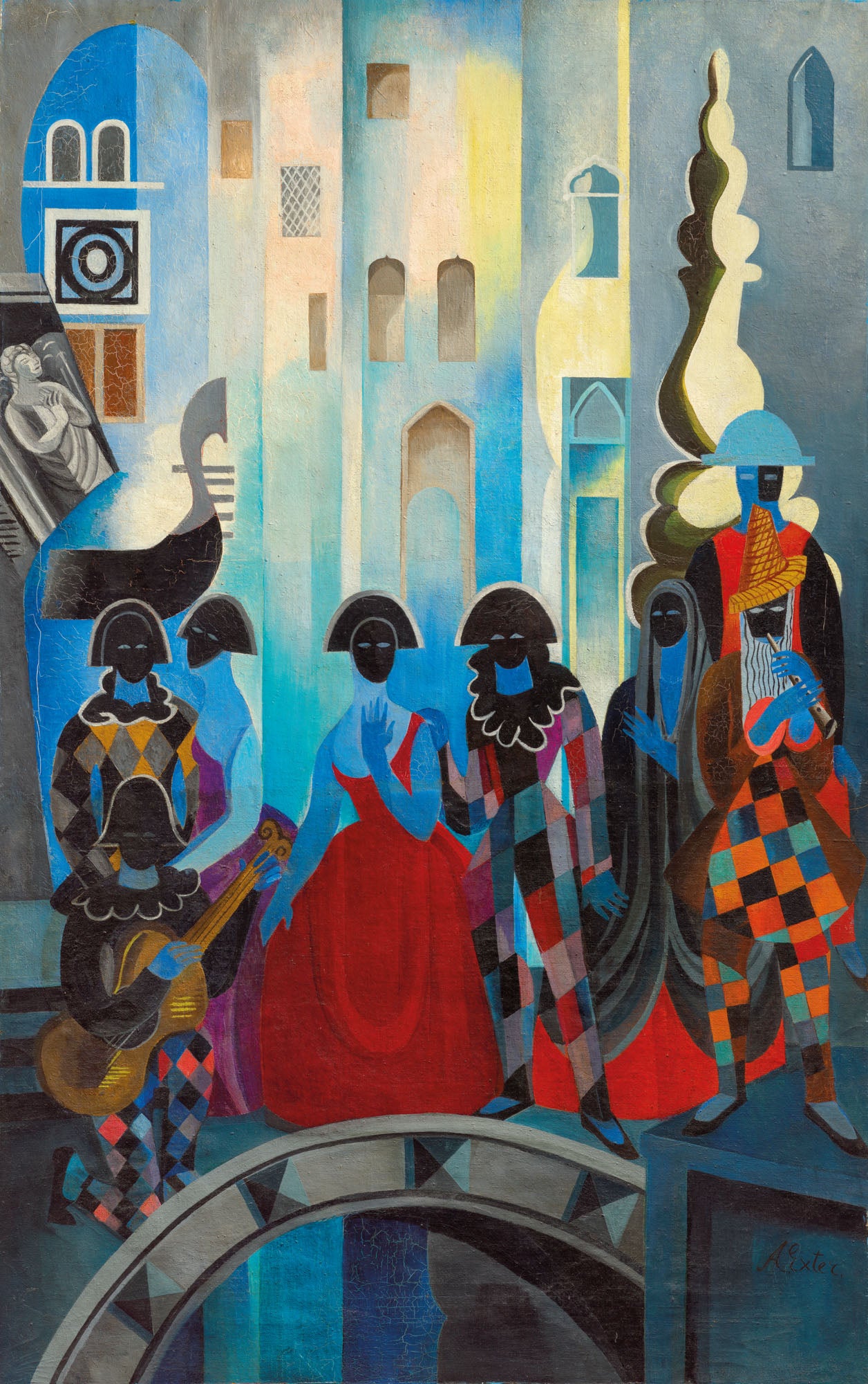 Carnaval de Venise - Alexandra Exter