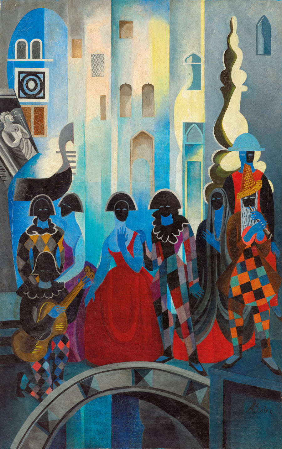 Carnaval de Venise - Alexandra Exter