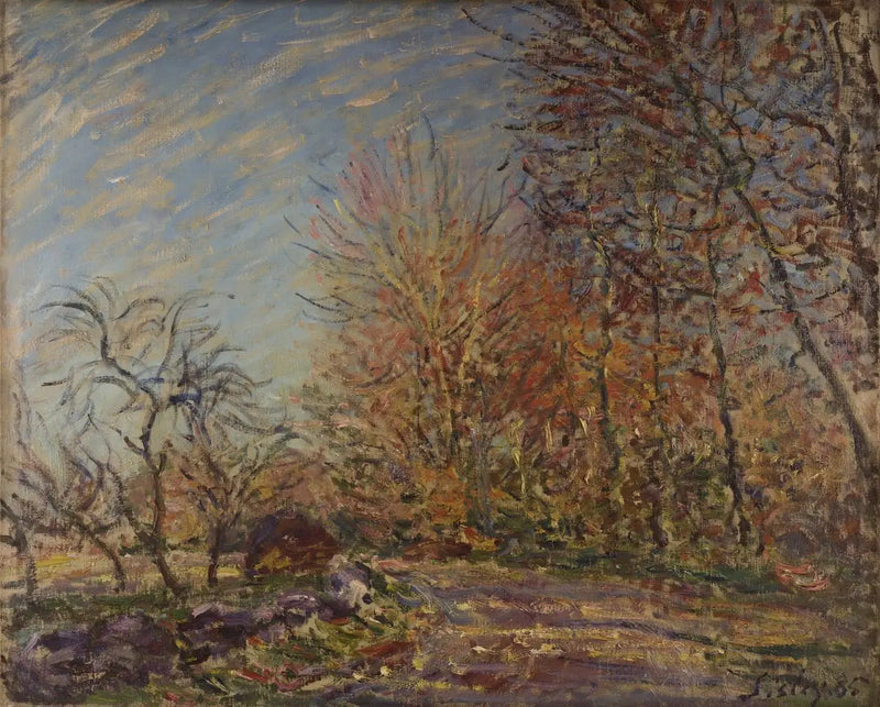 Fontainebleau Ormanı'nın Kenarı - Alfred Sisley