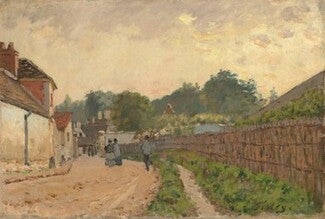 Reproduction du tableau « Marly-le-Roi - Alfred Sisley » par Alpha Reproduction en peinture à l’huile