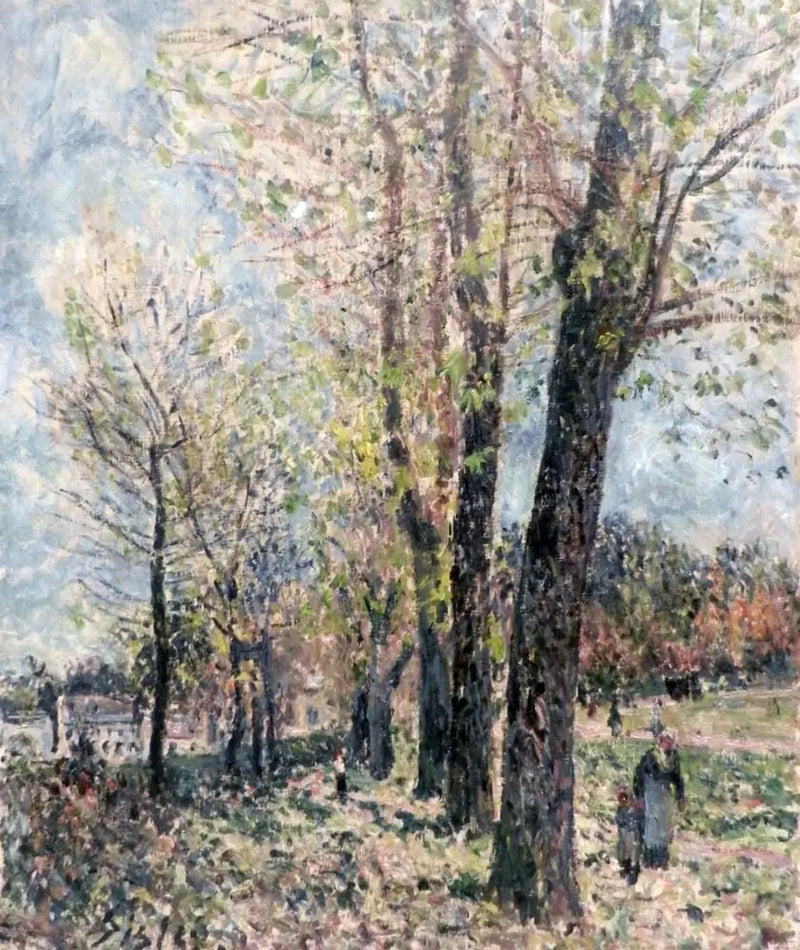 Moret Çevresindeki Manzara - Alfred Sisley