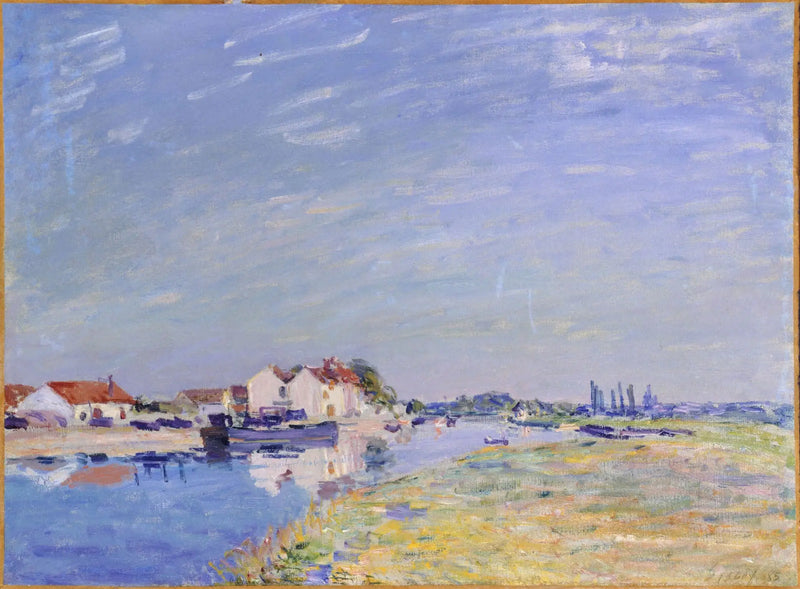 Saint Mammès - Alfred Sisley