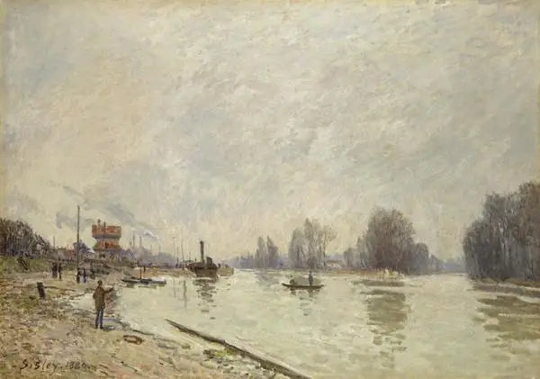 Suresnes'de Seine - Alfred Sisley