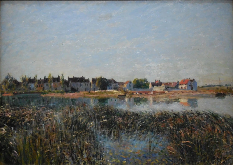 Saint-Mammès Manzarası - Alfred Sisley