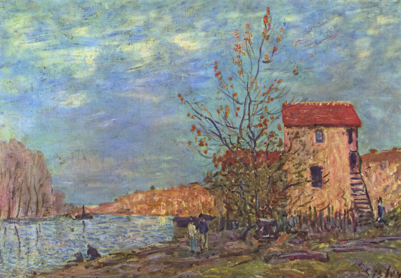 Moret'te Loing - Alfred Sisley