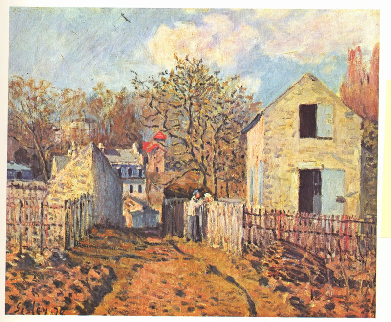 Voisins Köyü - Alfred Sisley