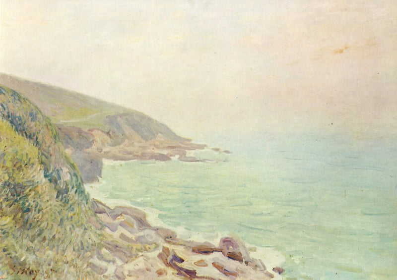Galler Ülkesi'nde Sis - Alfred Sisley