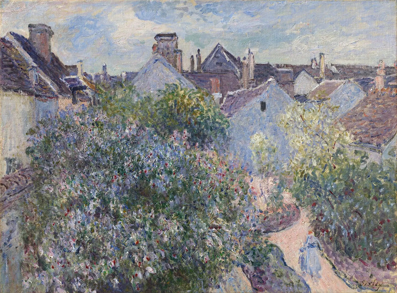 Moret'teki Evim - Alfred Sisley