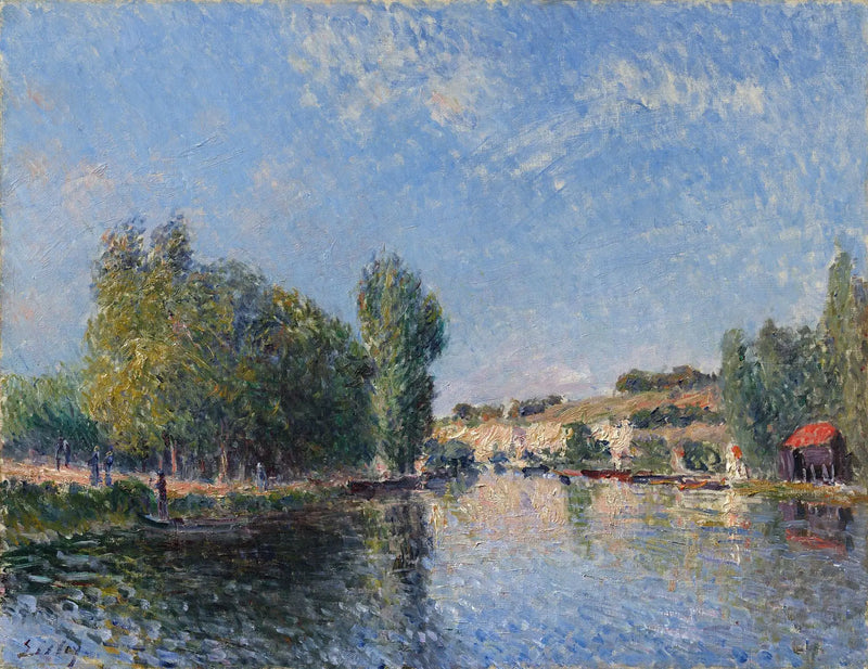 Moret'te Loing - Alfred Sisley