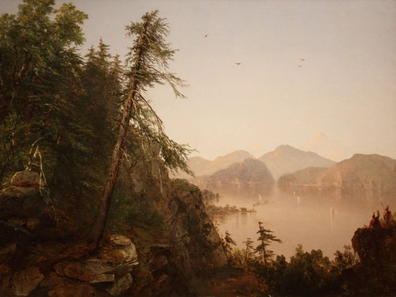 Hudson boyunca - John Frederick Kensett