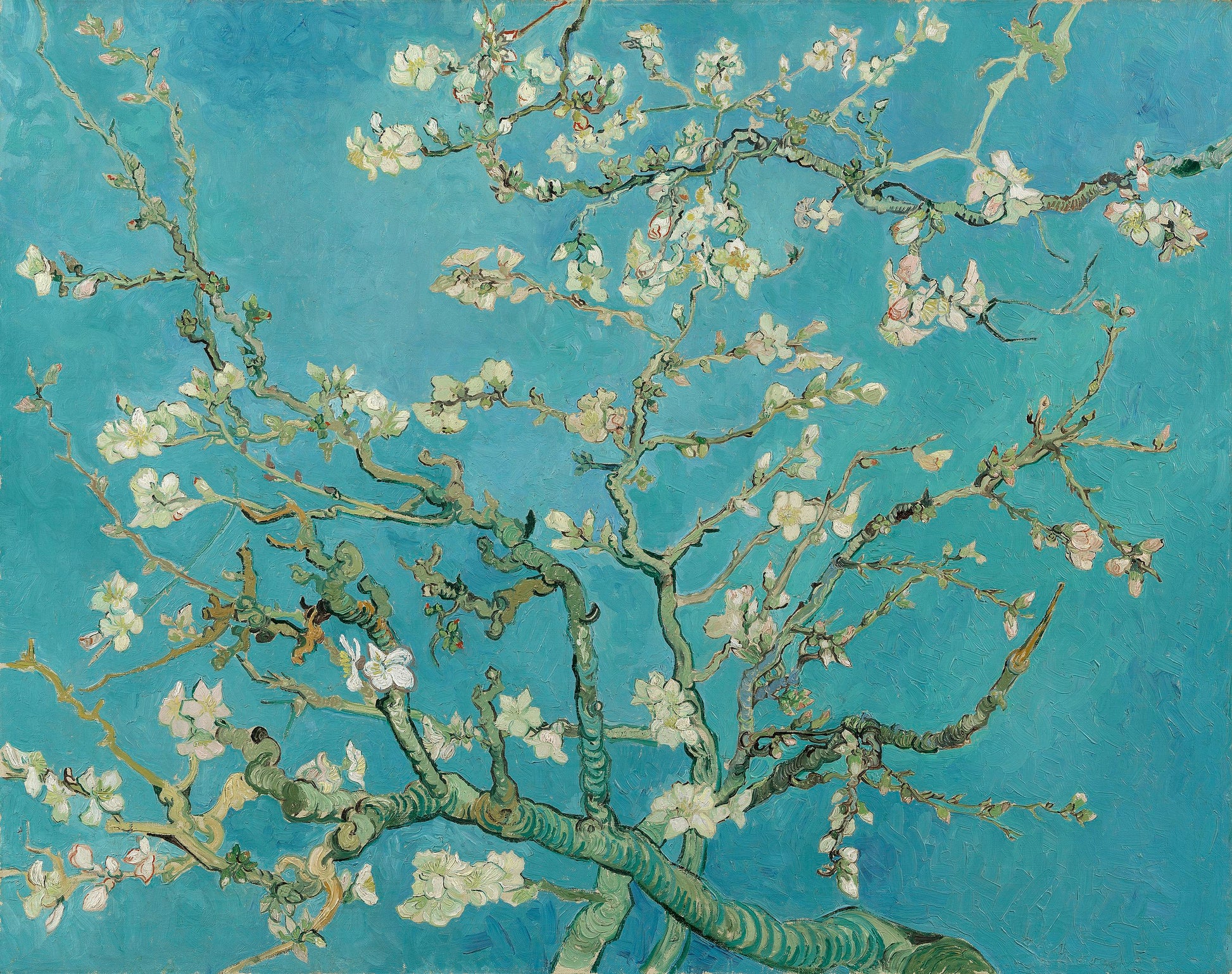 Çiçek Açmış Badem Ağacı - Vincent van Gogh
