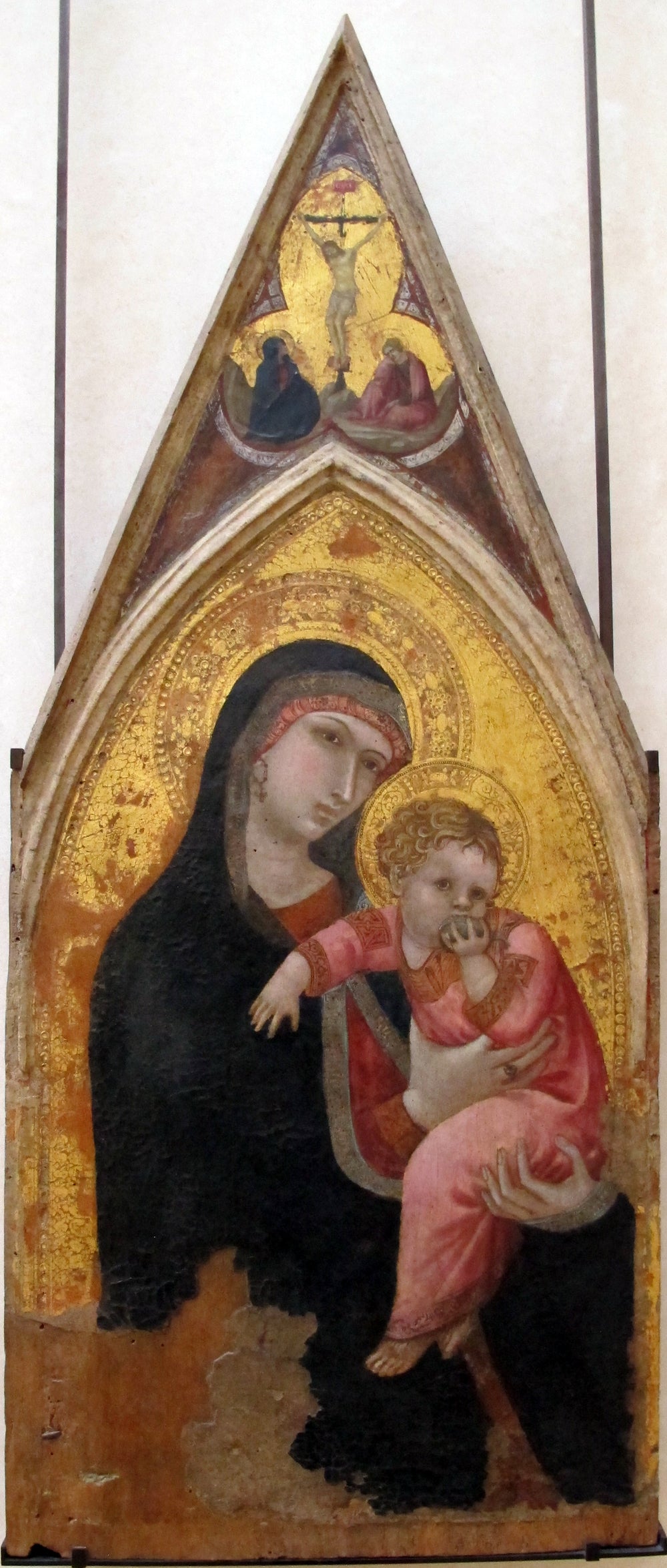 La Vierge et l’Enfant - Ambrogio Lorenzetti - Alpha Reproduction