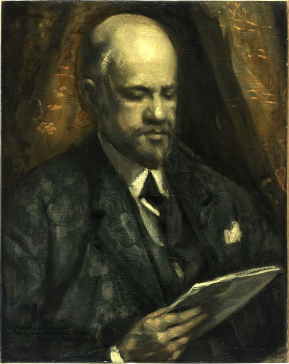 Ambroise Vollard Portresi - Émile Bernard