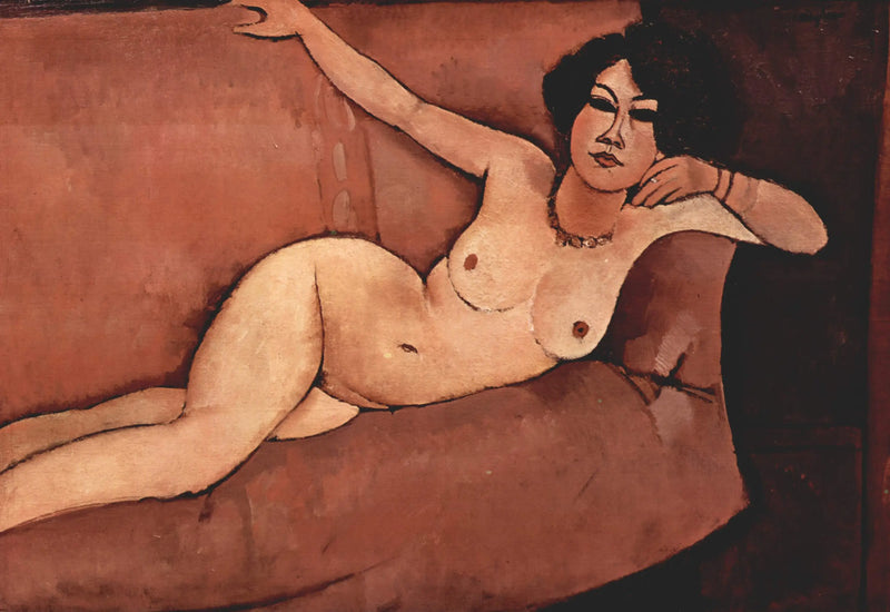 Kanepe Üzerinde - Amedeo Modigliani