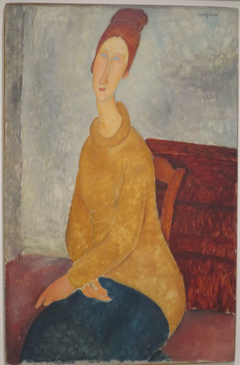Sarı Kazak - Amedeo Modigliani