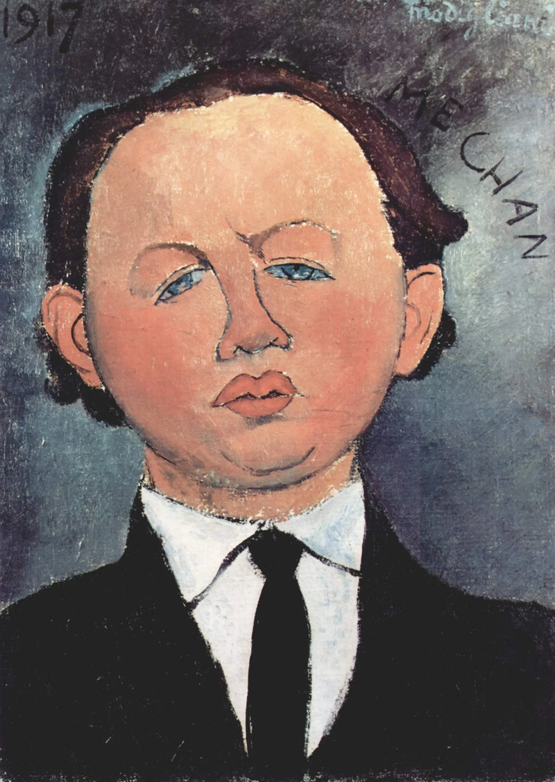 Oscar Miestchaninoff Portresi - Amedeo Modigliani