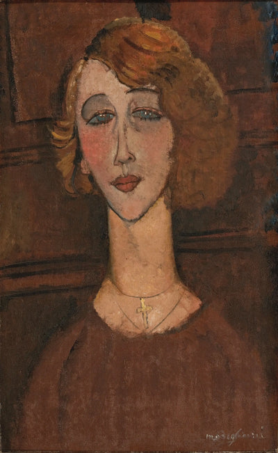 Reproduction du tableau « Renée - Amedeo Modigliani » par Alpha Reproduction en peinture à l’huile
