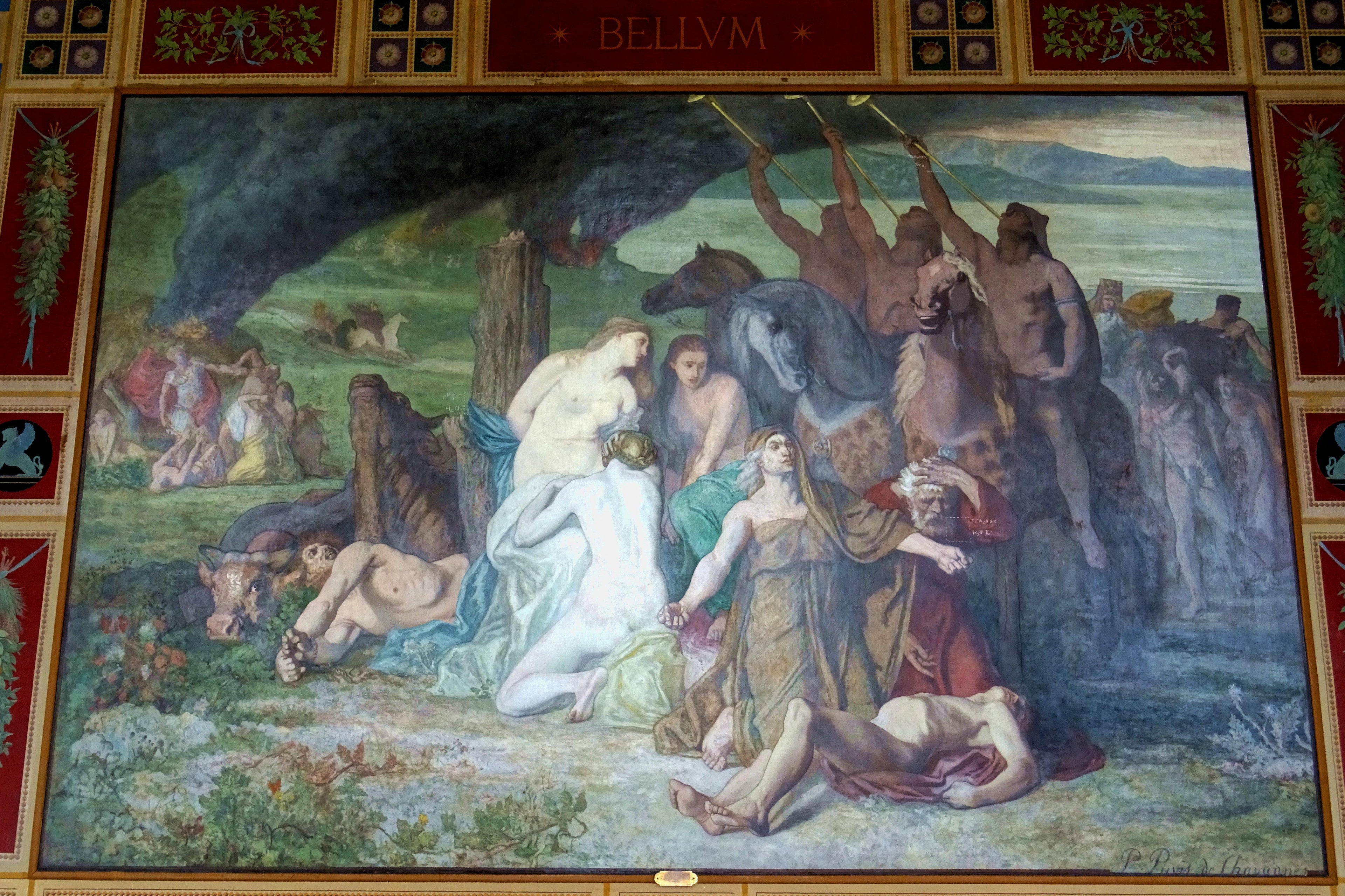 Bellum - Pierre Puvis de Chavannes